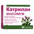 Эвалар "Катрилан "Максимум" (Расторопша Максимум) таблетки 0,5г фото