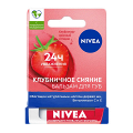 Nivea бальзам для губ "Клубничное сияние" 4,8г фото