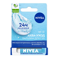 Nivea бальзам для губ "Аква-уход" 4,8г фото