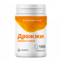 Дрожжи пивные с серой "Vitateka" таблетки по 500мг фото