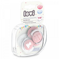 Соска-пустышка "Lovi" My Little Love динамическая силиконовая для девочек 0-2 месяцев (22/847) фото