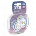 Соска-пустышка "Lovi" Night and Day динамическая силиконовая для мальчиков 3-6 месяцев (22/810) фото