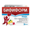 Бифиформ Кидс таблетки жевательные апельсиново-малиновые фото