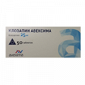 Клозапин Авексима таблетки 25мг фото