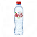 Вода питьевая "Святой Источник" газированная 0,5л фото