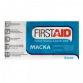 Маска медицинская &quot;FirstAid&quot; нестерильная одноразовая фото
