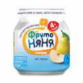 Пюре "ФрутоНяня" из груш натуральное 100г фото