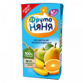 Сок "ФрутоНяня" мультифруктовый 0,2л фото