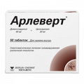 Арлеверт таблетки 40мг+20мг фото