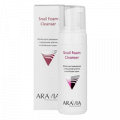 Пенка для умывания "Aravia Professional" Snail Foam Cleanser с муцином улитки и зеленым чаем 160мл фото