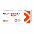 Лозартан-Ксантис таблетки 100мг фото