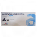 Аллопуринол Авексима таблетки 100мг фото