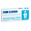 Дезлоратадин-Акос таблетки 5мг фото