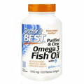 Doctors Best "Двойная Омега 3 1000мг ДКГ И ЭПК из анчоуса (Omega 3 Fish Oil)" капсулы 1350мг фото
