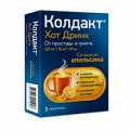 Колдакт Хот Дринк порошок со вкусом апельсина 325мг+10мг+20мг 10г фото