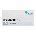 Ивабрадин таблетки фото