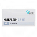 Ивабрадин таблетки 7,5мг фото