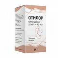 Отилор капли ушные 10мг/г+40мг/г 16г фото