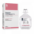 Глюкоза-СОЛОфарм раствор для инъекций 5% 250мл фото