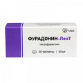Фурадонин-ЛекТ таблетки 50мг фото