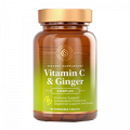 Goldn Apotheka "Chewable Vitamin C Ginger" (Имбирь и витамин С со вкусом лимона) таблетки жевательные 600мг фото