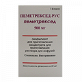 Пеметрексед-Рус лиофилизат для инъекций 500мг фото