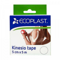 Кинезио тейп "Ecoplast" 5смх5м белый фото