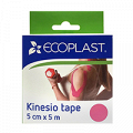 Кинезио тейп "Ecoplast" 5смх5м розовый фото