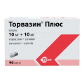 Торвазин Плюс капсулы 10мг+10мг фото