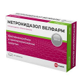 Метронидазол Велфарм таблетки фото