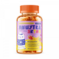MultiForte "Мишутка Актив 12 витаминов" пастилки жевательные со вкусом клубника-банан 3г фото