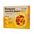 BioForte "Янтарная кислота Форте 400мг" таблетки 600мг фото