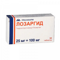 Лозаргид таблетки 25мг+100мг фото