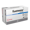 Кьюпинекс таблетки 25мг фото