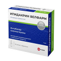 Ипидакрин Велфарм раствор для инъекций 15мг/мл 1мл фото