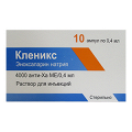 Кленикс раствор для инъекций 4000анти-Ха МЕ/0,4мл фото