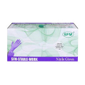 Перчатки "SFM" Nitrile Gloves Stable Work нитриловые смотровые фиолетово-голубые размер L фото