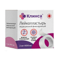 Клинса Fix пластырь фиксирующий на шелковой основе 2х500см фото