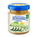 Бабушкино лукошко пюре из кабачков 100г фото