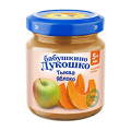 Бабушкино лукошко пюре из тыквы и яблок 100г фото