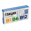 Amateg "Глицин форте с витаминами В1, В6, В12" таблетки 600мг фото