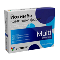 Vitamir (Витамир) "Йохимбе комплекс Форте" таблетки 550мг фото