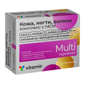 Vitamir (Витамир) "Кожа, ногти, волосы комплекс с МСМ" таблетки 1392мг фото