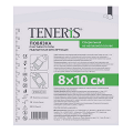 Teneris пластырь повязка фиксирующая на нетканой основе 8х10см фото
