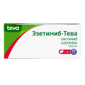 Эзетимиб-Тева таблетки 10мг фото