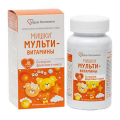 Сердце Континента "Мишки Мультивитамины" пастилки со вкусом фруктовый микс 2200мг фото