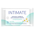 Intimate салфетки Natural для интимной гигиены с экстрактом ромашки фото