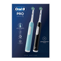 Oral-B "PRO Series 1" щетка зубная электрическая DUO (черная+бирюзовая) тип 3791 фото