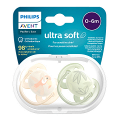 Philips AVENT соска пустышка Ultra Soft 0-6 месяцев SCF091/07 фото