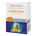 Сердце Континента "Горячее питье с экстрактом имбиря" порошок со вкусом апельсина 10г фото
